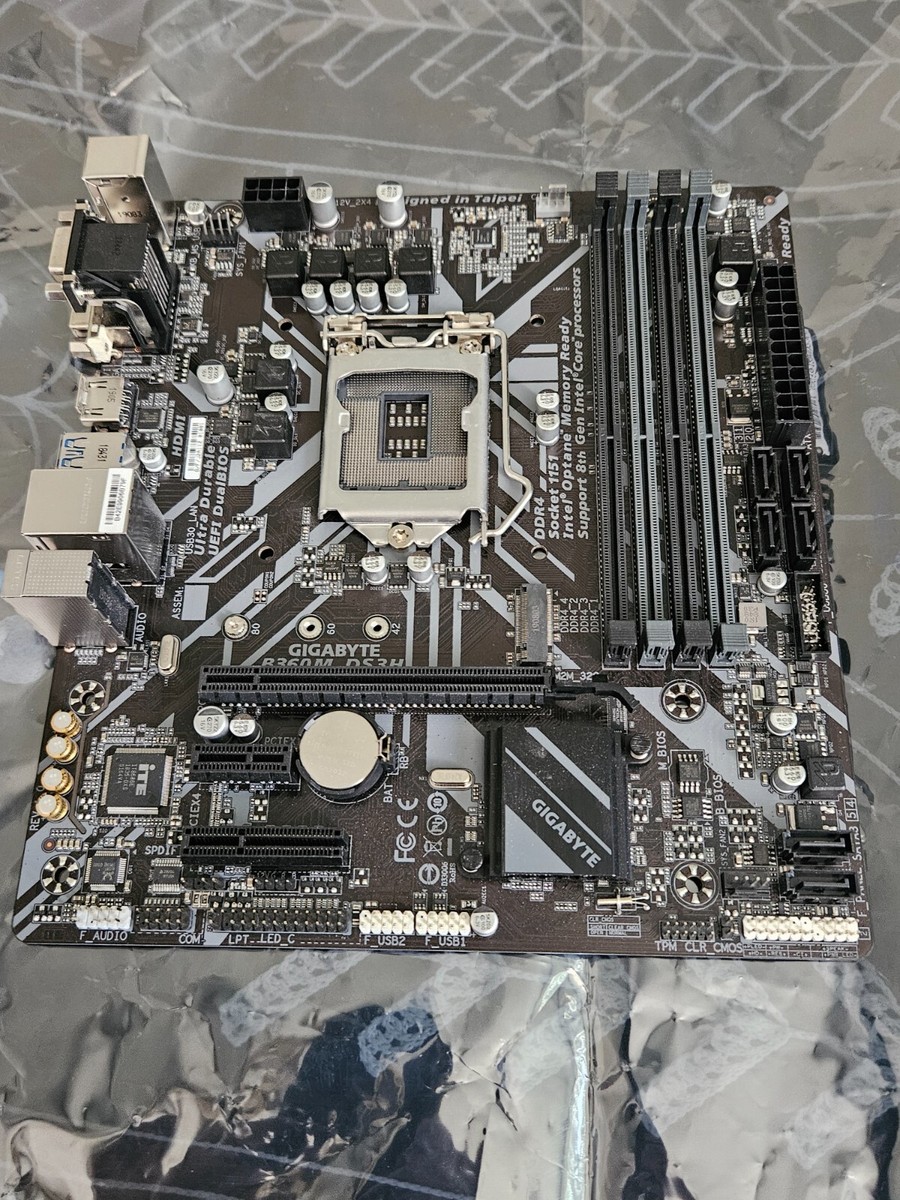 GIGABYTE B360M DS3H Intel Micro ATX Gen DDR4 Motherboard for