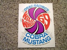 1969 Mustang Mach I Cobra Jet Factory Original Ford Performance Super Tuning Tip