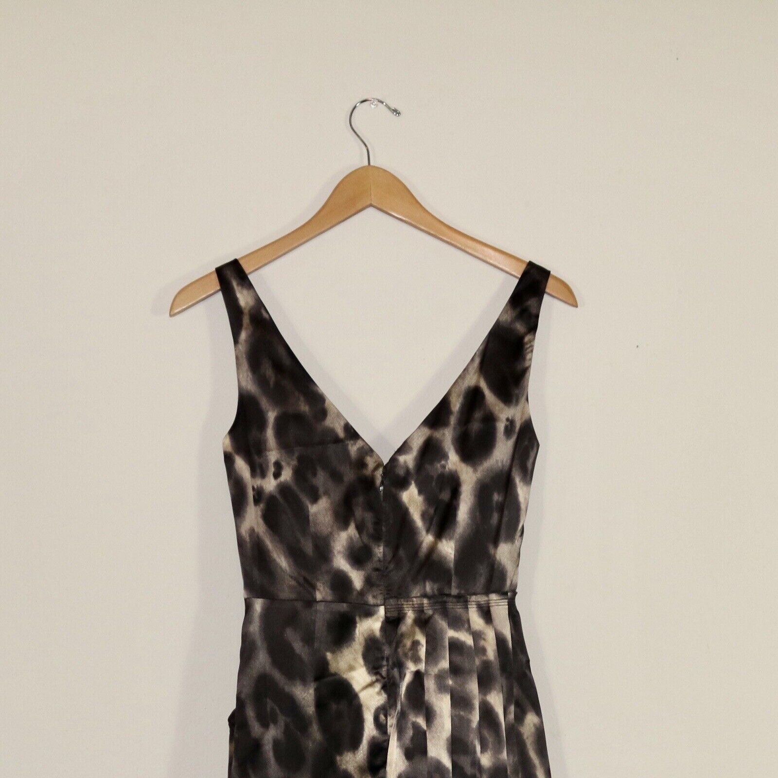 Prada Leopard Print Silk Dress Size: IT 40 (U.S. … - image 5