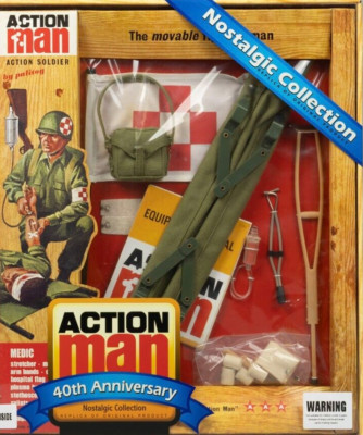 Palitoy 12'' Action Man 40th Anniversary Nostalgic Collection Medic Set AM013 New