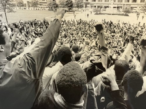 Central State University Civil Rights Press Photograph 1969 # ...