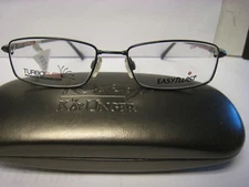 Easytwist M ET 902 Blue Turboflex 360 Hinges Eyeglass Frame 52 16 135 27v W/Case