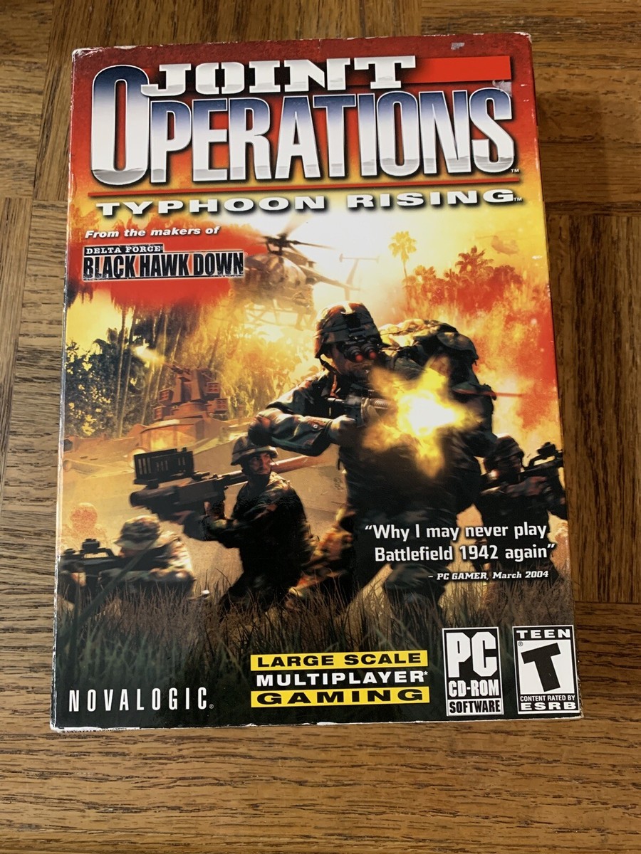 Joint Operations Typhoon Rising Computer Game 753799098306| eBay