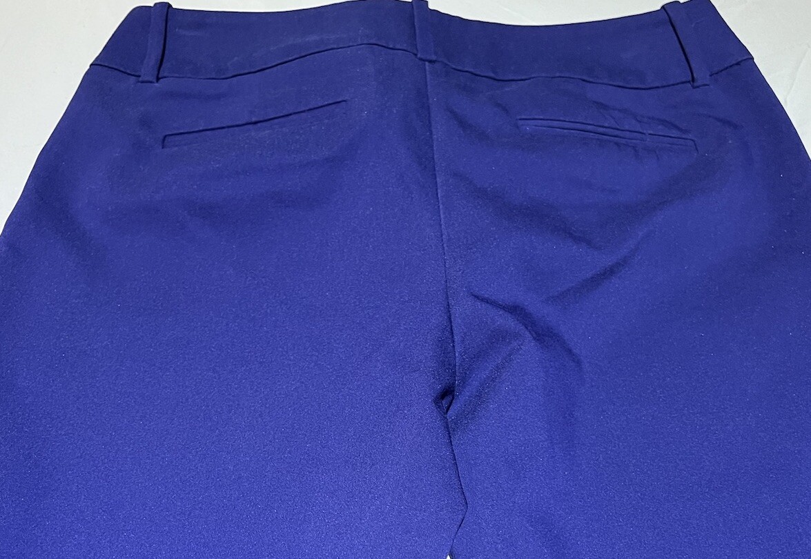 Women's Bootcut Pants Mossimo Blue Size 4 Pants Mid Rise Bootcut Stretch Dressy image 7