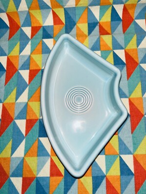 Fiestaware Sky Blue Omni Relish Tray Insert USA WV Fiesta HLC new