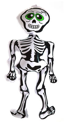 Halloween ''Das aufgeblasene Skelett'' Horror Grusel Themenparty Party Dekoration