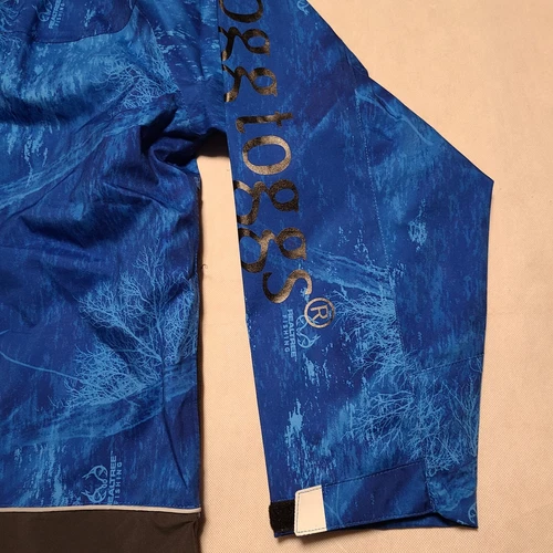 Limited Edition Frogg Toggs Pilot PRO Jacket  Sz M Realtree  Fishing Dark Blue  image 12