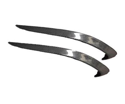 For 17-19 Alfa Romeo Giulia 952 Sedan Carbon Fiber Front Bumper Wind Knife Trim