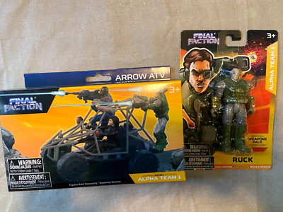 Final Faction ATV and Sergeant Ruke Action Figure