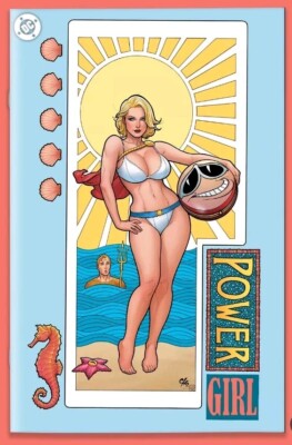 GNORTS SWIMSUIT EDITION FRANK CHO MEGACON POWER GIRL VARIANT Ltd 500 PREORDER 