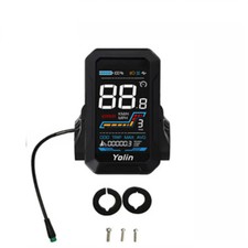 EBike LCD Display Conversion Kit 48V Electric Bike Component Parts Yolin YL90TV