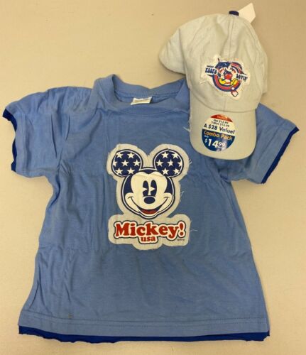 PACK COMBO T-SHIRTS ET CHAPEAUX MICKEY MOUSE YOUTH - Photo 1 sur 3