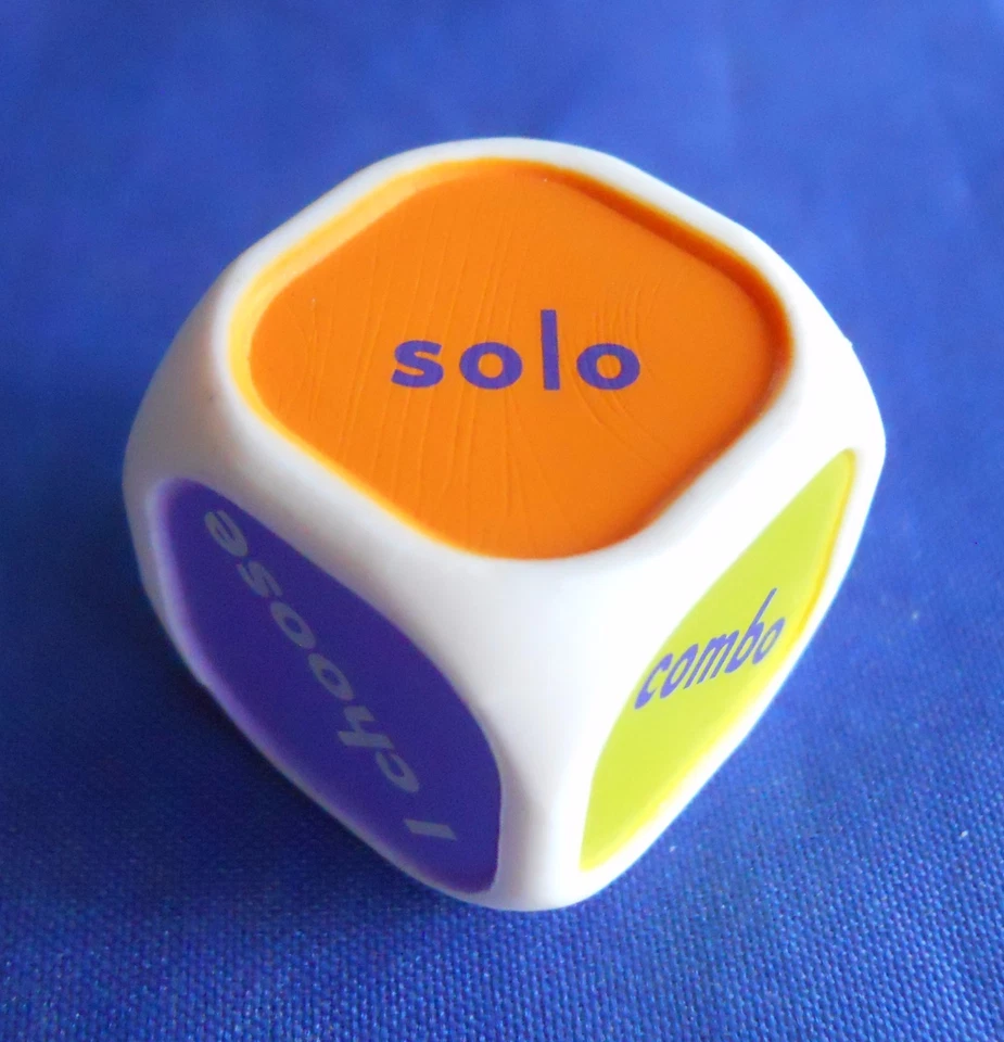 Juego de Mesa Cranium Cadoo Troquel Juego de Repuesto Pieza Púrpura Verde Amarillo Foto 2 de 3