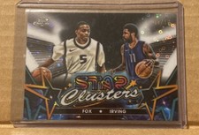 2023-24 Topps Cosmic Chrome - Star Clusters Kyrie Irving, De'Aaron Fox #/10