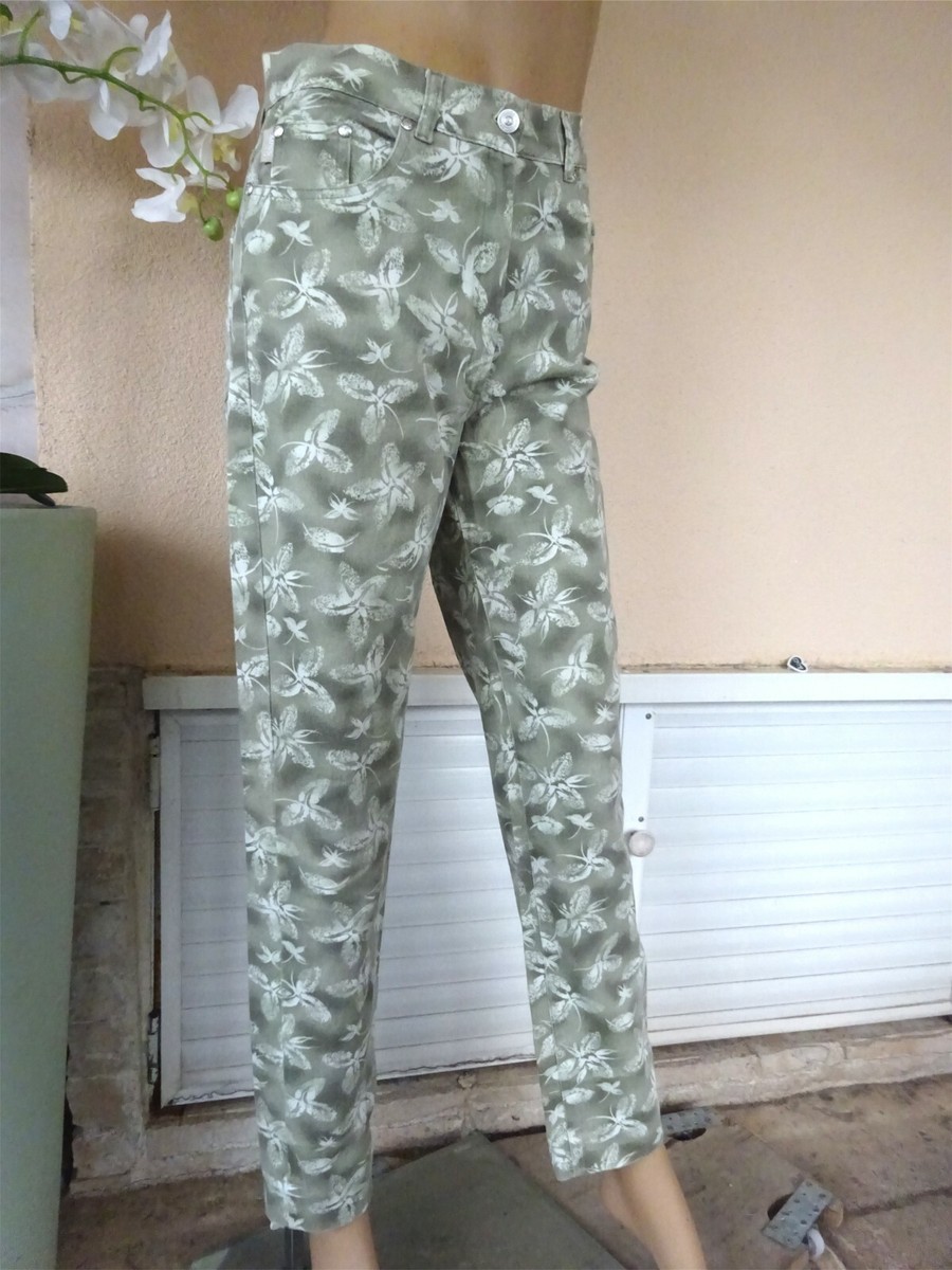 Pantalon beige taille haute élégant et tendance | Kaufen auf