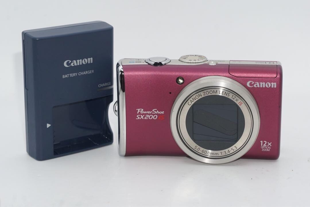 Canon PowerShot SX200 IS 12.1mp 12x optical zoom digital