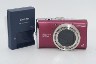 Canon PowerShot SX200 IS 12.1mp 12x optical zoom digital camera