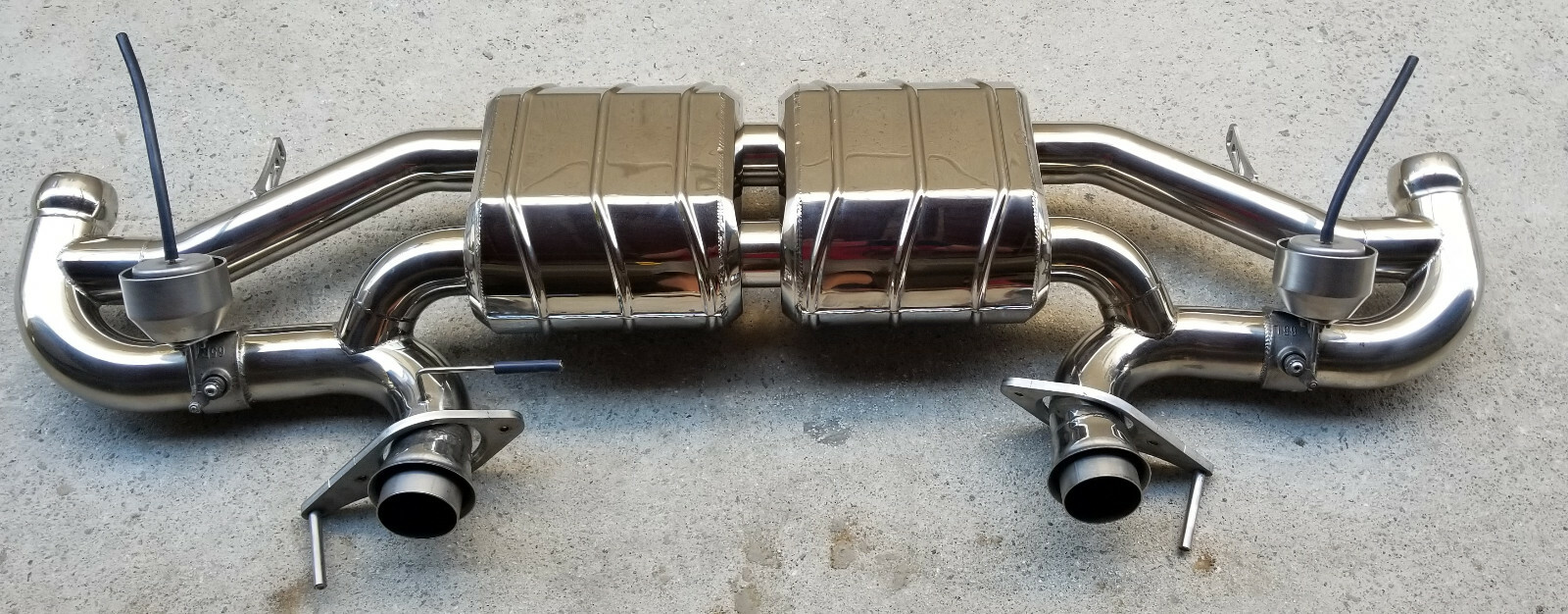 Aston Martin Vantage Capristo Exhaust Muffler System Valved 