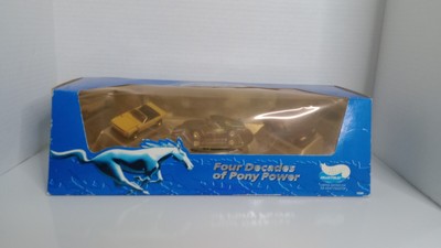 Hot Wheels ''Four Decades of Pony Power'' Limited Edition No. A 0092 Yellowed PKG