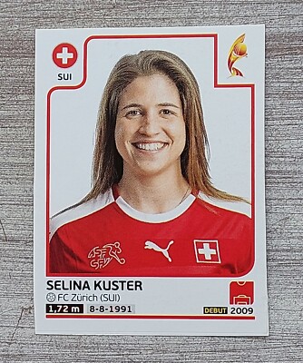 Panini EURO 2017 Sticker Nr. 241 Selina Klister