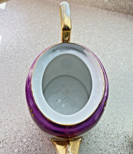 F307~ Vista Alegre Porcelain Teapot re: Angelica Kauffmann Paintings Damaged - Picture 4 of 11