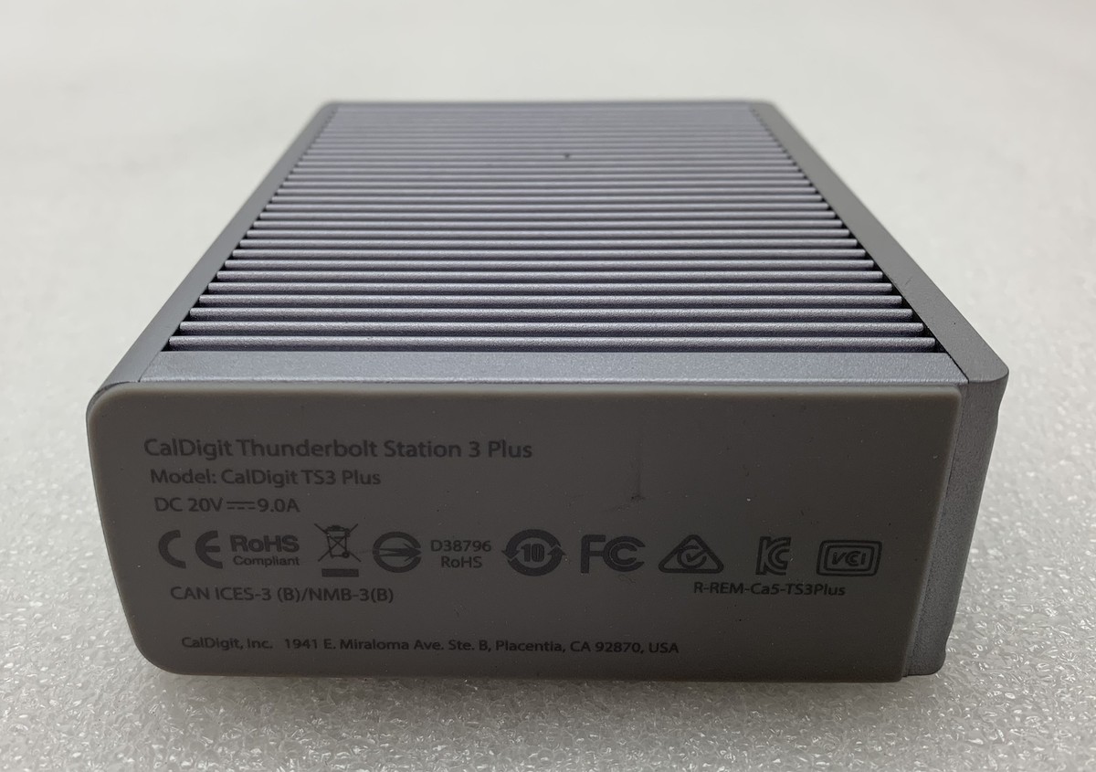 その他 CalDigit TS3 Plus Thunderbolt Station 3 TS3 Plus | Thunderbolt 3 Dock – CalDigit