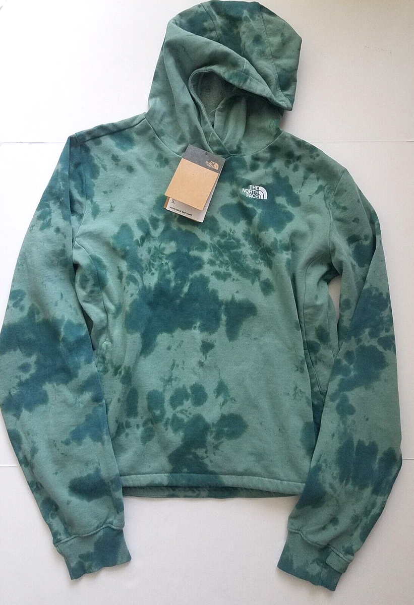 The North Face Girls Youth Tye Dye hoodie sz XL Laurel Wreath