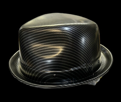 セール！激レア！Mike's Pro Lids Fedora ハット型ヘルメット Hydro Dipped Carbon Fiber Fedora Mikes Pro Lid novelty helmet | eBay