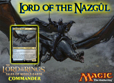 mtg commander nazgul deck Lord of the Nazgul LotR INSTANTS and SORCERIES Magic MTG Custom Comman