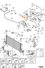 VOLVO XC40 Kühlsystem Halterung 32252196 NEU ORIGINAL