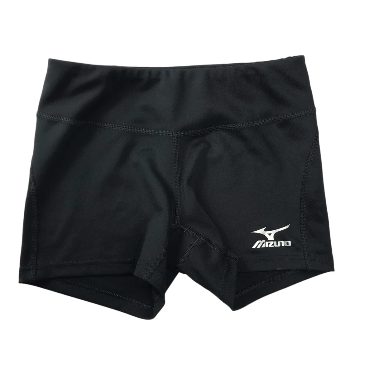 Mizuno Volleyball Spandex Shorts Hot Shorts Black Spandex Size Women's Small