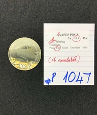 AAFES POGS, 4th Series/Printing,1 POGS, 10¢, #P1047, FAIR