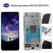 Incell For Samsung Galaxy S22 5G S901U/U1 LCD Display Screen Replacement White