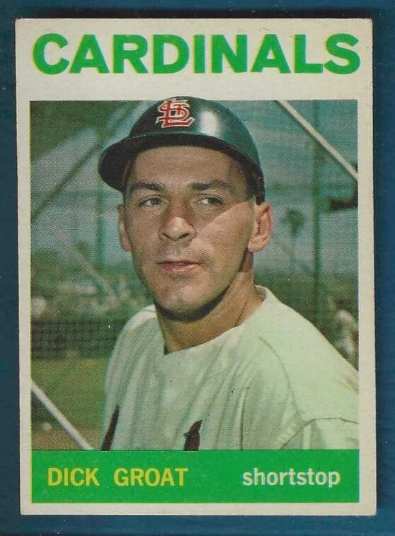 Dick Groat trading card