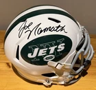 Joe Namath NY Jets Signed Riddell 65-77 Throwback Full size Helmet