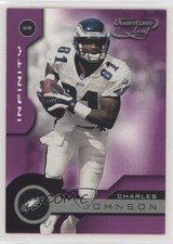 2001 Quantum Leaf Infinity Purple 36/50 Charles Johnson #139 fm0