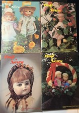 Doll News Lot of 4 UFDC 1979-80 Back Issues Mixed Years VTG Quarterly Magazine