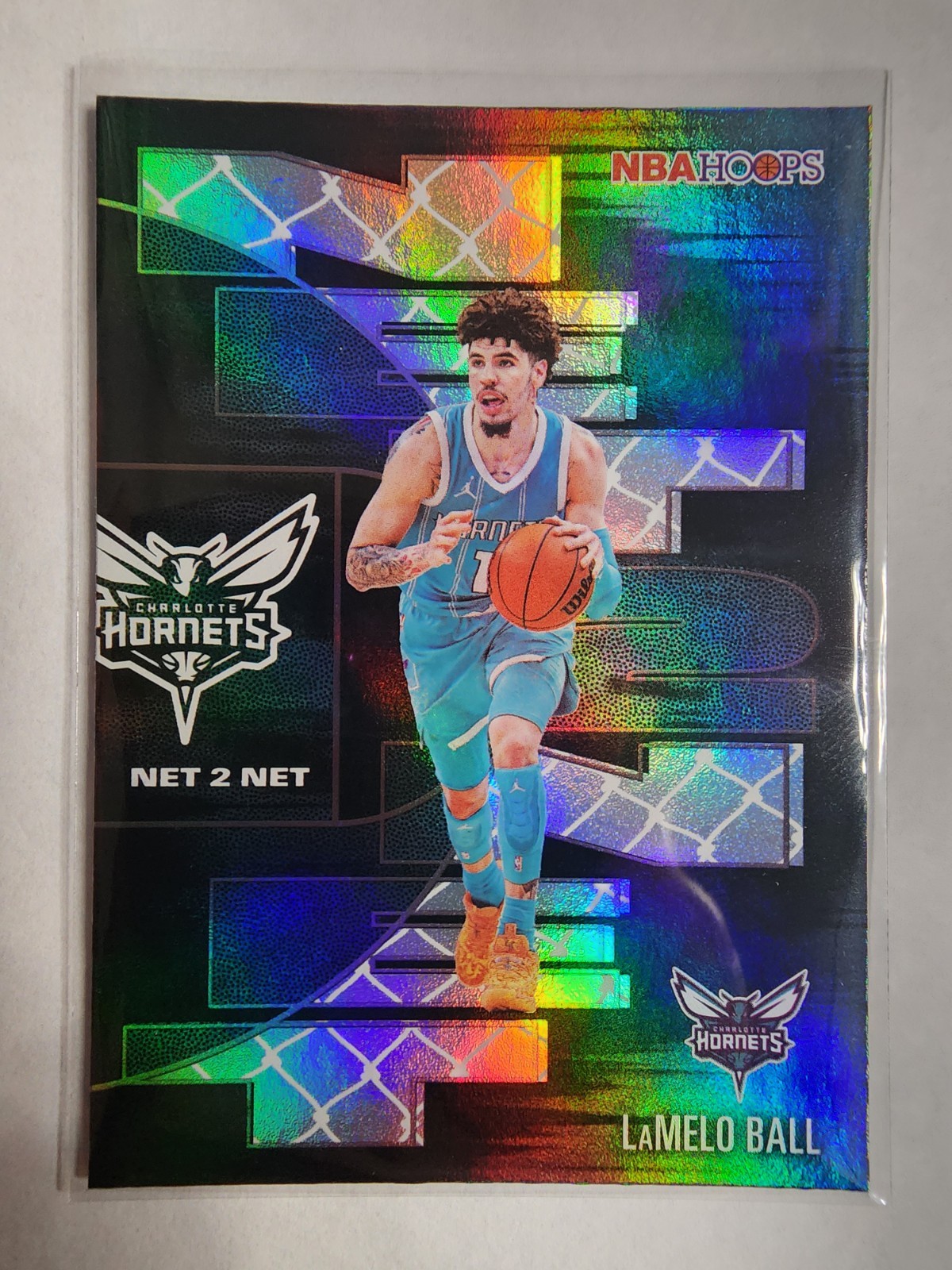 2025-26 Topps NBA Hoops - Net 2 Net LaMelo Ball #NTN-3
