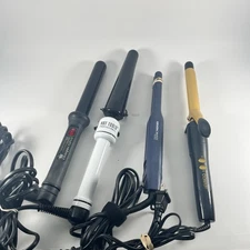 Hot Tools Conair Enzo Keratin Curling Iron Flat Iron Lot 4
