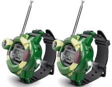 Walkie Talkies Watch, Spy Watch Army Toys for Kids Age 8-12, 7 in 1 Digital W...