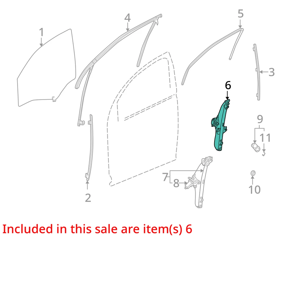 SE ADAPTA A REGULADOR SATURN VUE 2002-2006 ASM FRT S D WDO 22730007 - NUEVO OEM 22730007 Foto 2 de 3