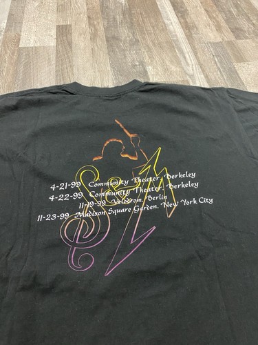 Vintage 1999 Metallica Giant S&M Tour Band Tee T shirt Grail Men’s XL Black 90’s, Size XL, $100 - Photo 8