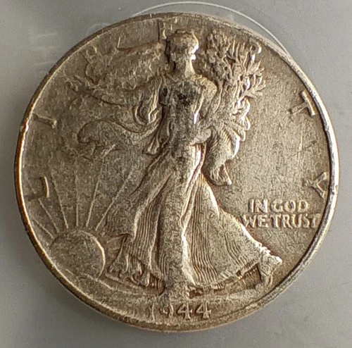 1944 Walking Liberty Silver Half Dollar | Philadelphia | Choice VF/XF