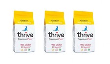 3 x thrive Cat PremiumPlus Dry Food - CHICKEN 1.5kg (3 x 1.5kg Bags) 4.44 per kilo