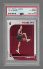 2019-20 Hoops Tyler Herro Miami Heat #210 PSA 10 Gem Mint