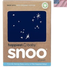 SNOO Bassinet Fitted Sheet - 100 Organic Cotton Nursery Bedding - Fits SNOO ...