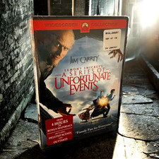 VTG Lemony Snickets A Series of Unfortunate Events DVD 2005 Widescreen SEALED