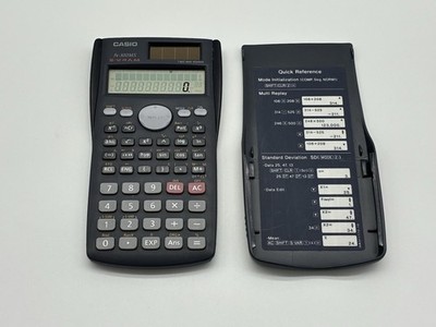Casio fx-300MS Taschenrechner S-V.P.A.M. Two Way Power mit Schutzhülle