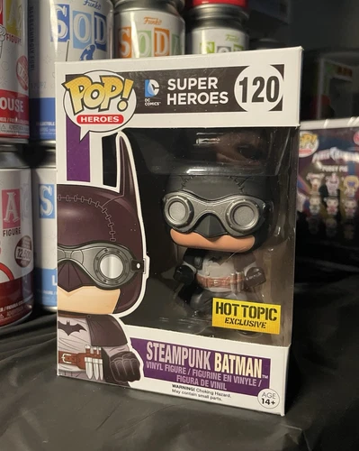 Funko Pop! Heroes: Steampunk Batman #120 Hot Topic Exclusive Vinyl DC Comics