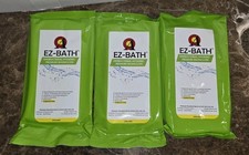 EZ-BATH StayDry Adult Wipe or Washcloth 3 Pouches 24 Sheets
